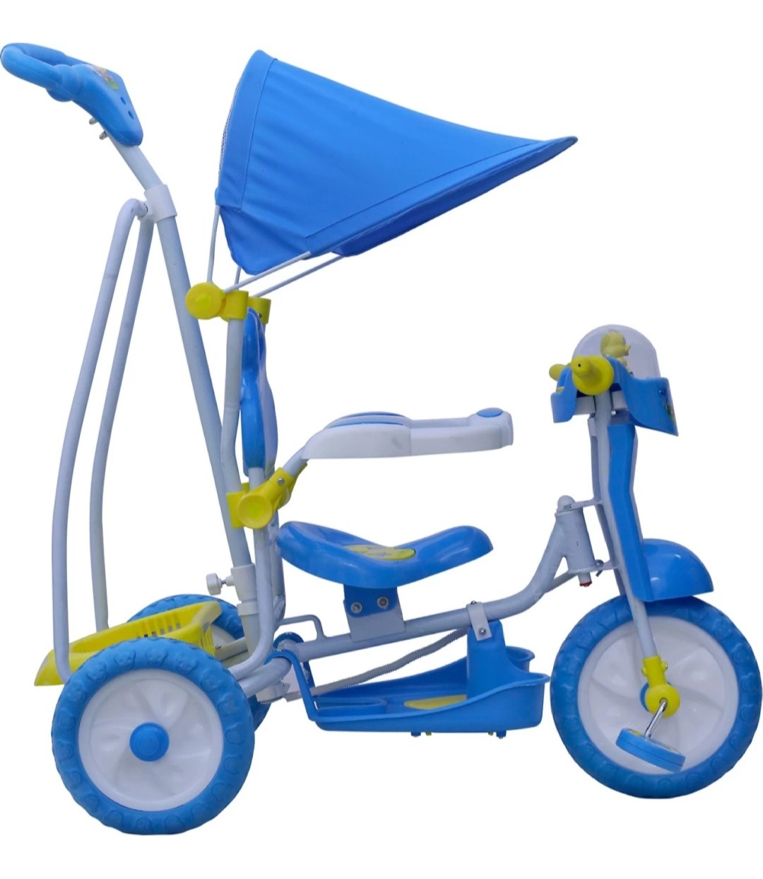 Dash Kids VEGA Musical tricycle with Canopy and Parent Push Handle… DASH1_VEGA_DELUXE_ Tricycle